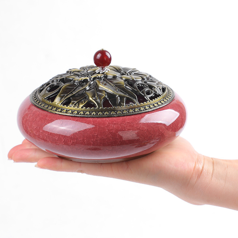 Incense Cone Holder - Grand brûleur d'encens à bobine de