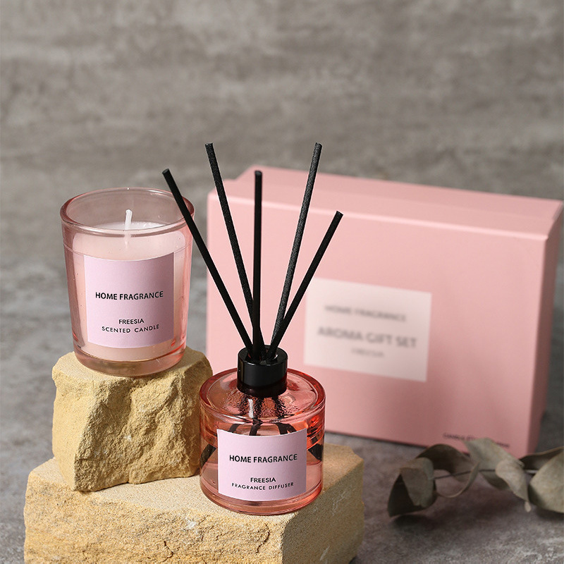 Home Fragrance Reeds - Coffret Cadeau Premium Diffuseur à Bâtonnets