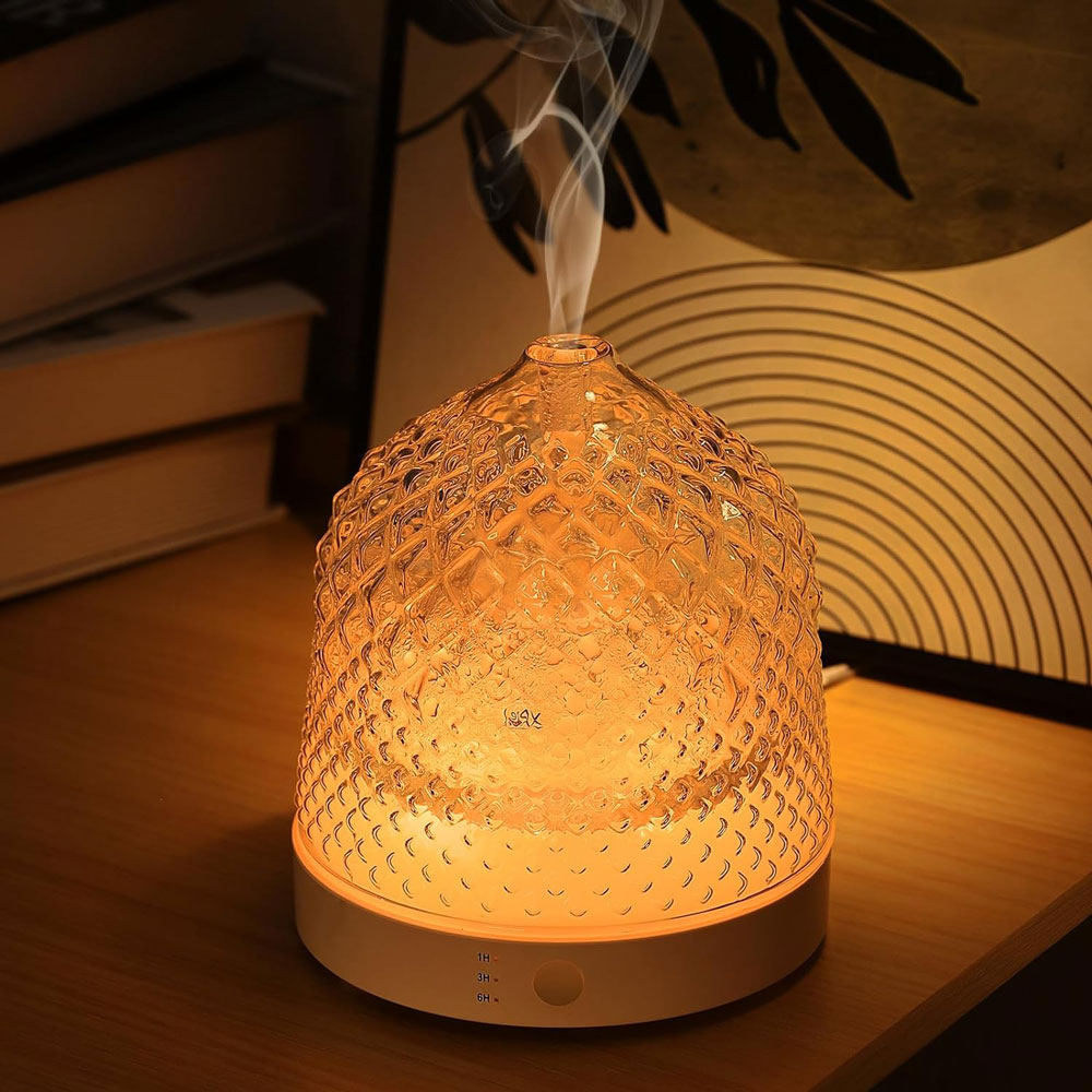 Home Fragrance Electric Diffuser - Diffuseur d'arômes ultrasonique électrique en verre