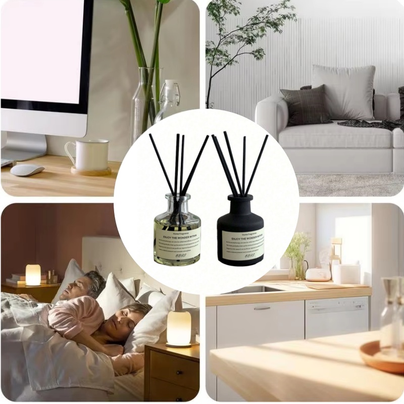 Home Fragrance Reeds - Diffuseur de parfum d'ambiance sans flamme