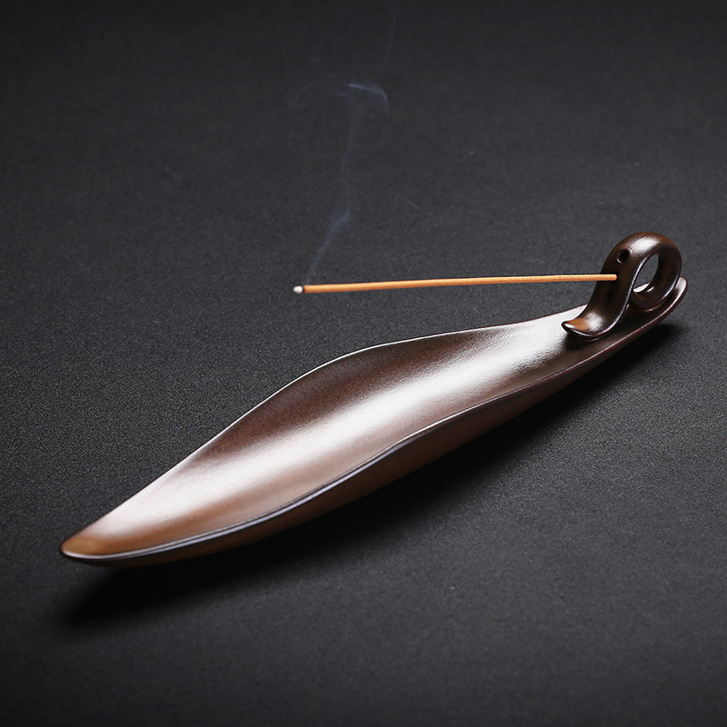 Incense Cone Holder - 1 pièce, artisanat Zen Yoga décor