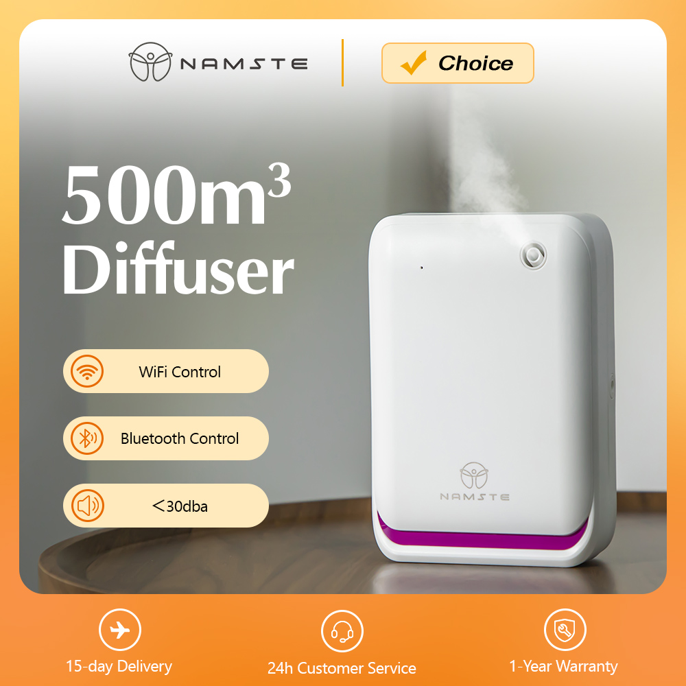 Home Fragrance Relax - NAMSTE 500m3 grande pièce Machine d'aromathérapie