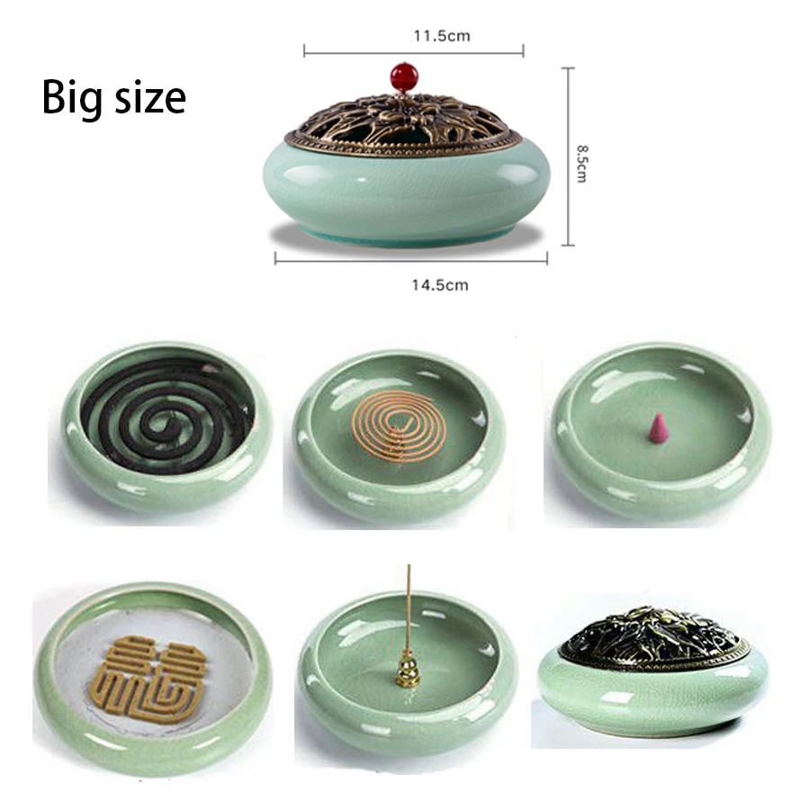 Grand brûleur d'encens à bobin - Incense Cone Holder avis et prix