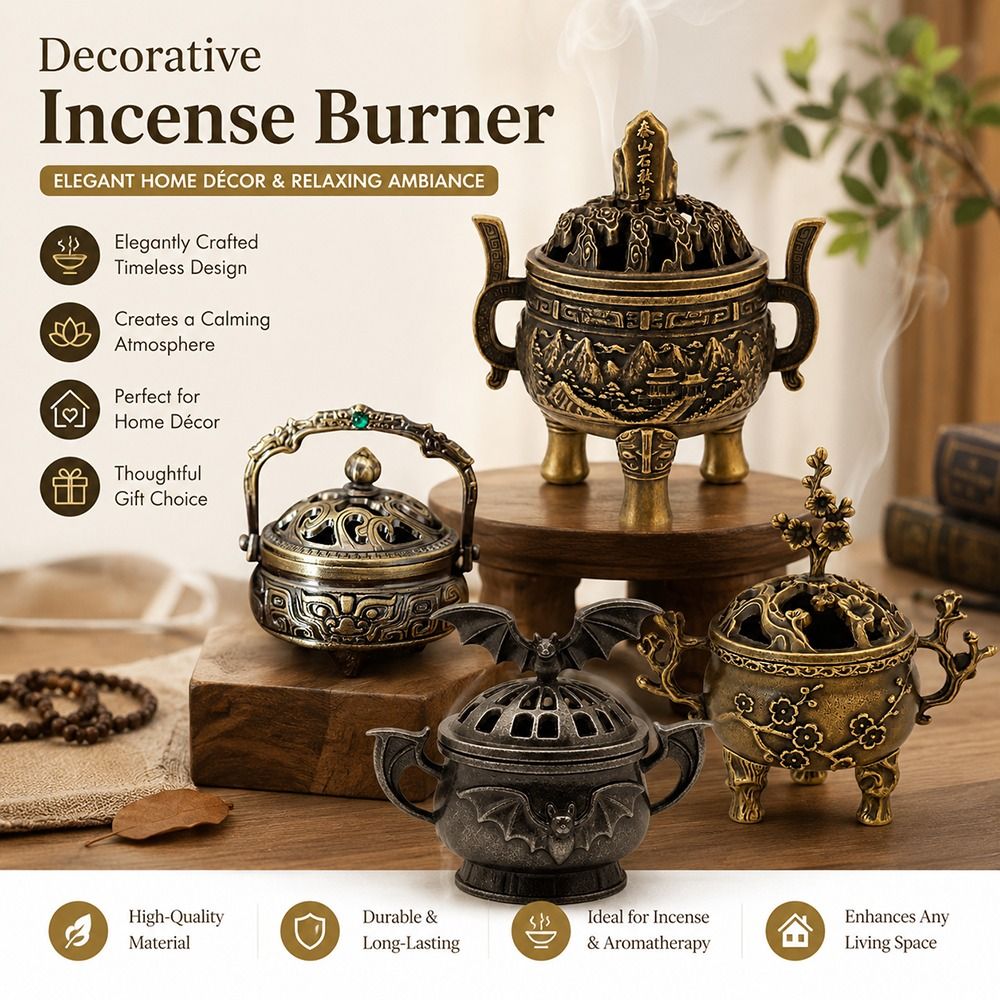 Brûleur d'encens rétro de styl - Incense Cone Holder avis et prix