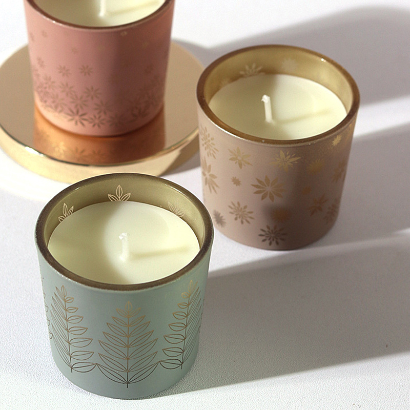 Bougies en céramique colorées, - Home Fragrance Flowers avis et prix