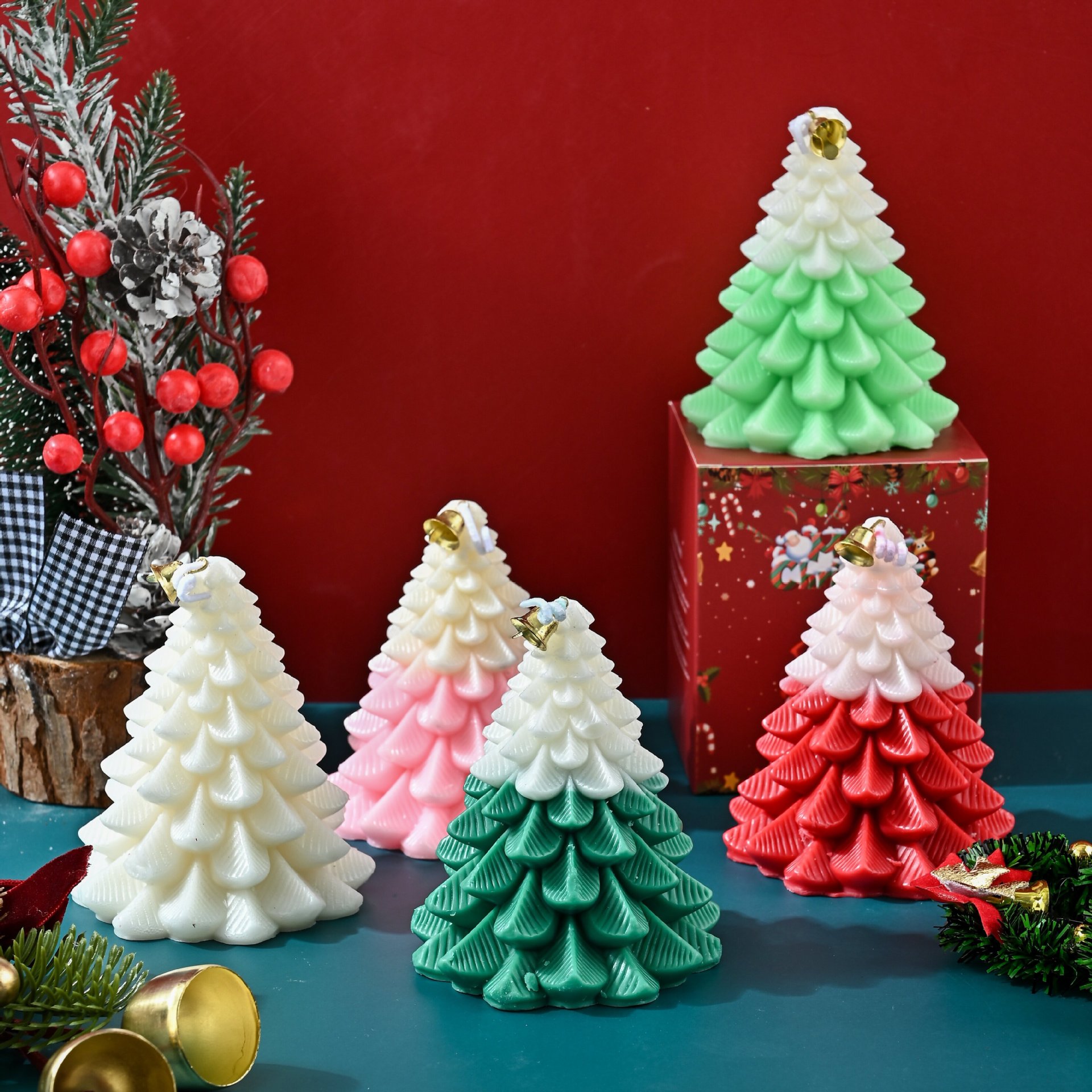 Bougie parfumée en forme de sa - Xmas Home Fragrance avis et prix