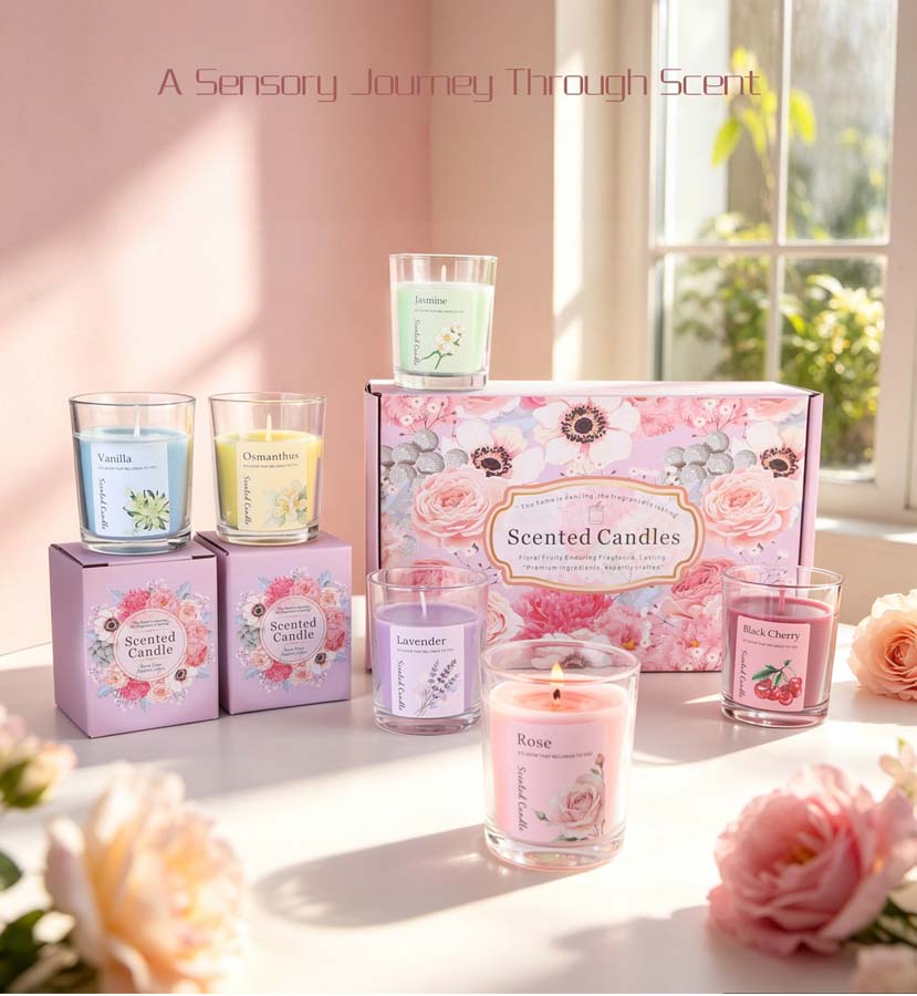 Ensemble cadeau de bougies par - Home Fragrance Set Gift avis et prix